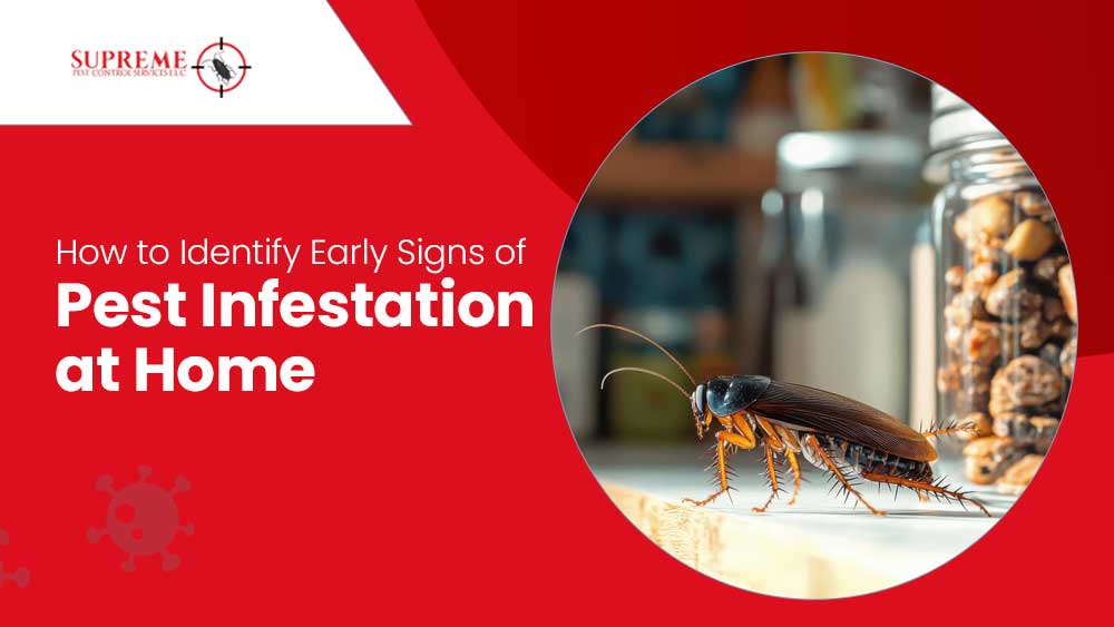 How to Identify Early Signs of Pest Infestation at Home